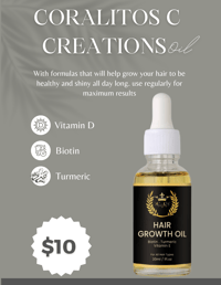 Hair growth oil
