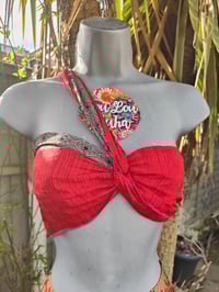 Image 4 of Milan Hareems/ Bloomer/ Balloon  trousers with matching head scarf - red blue black upto size 14 