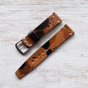 18mm Italian Shell Cordovan Strap - Kandinsky Natural