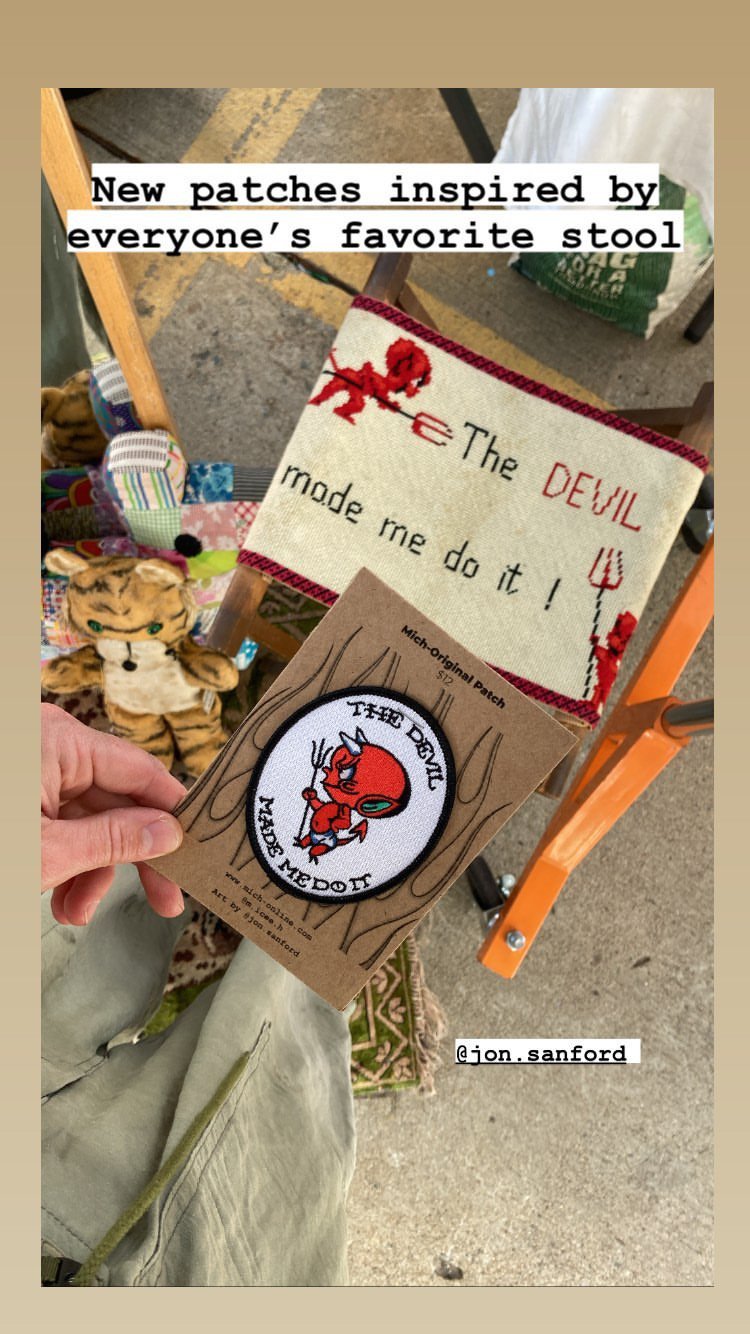 The Devil Made Me Do It Patch | Michmade