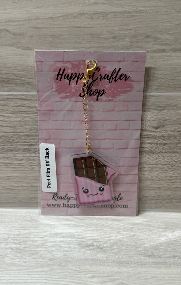 Image of Ready-To-Bead Dangle  -  Chocolate Bar