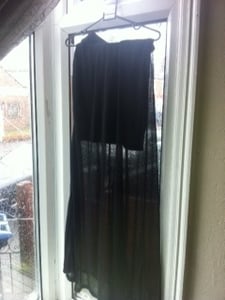 Image of Miss Selfridge Sheer Maxi Skirt