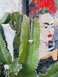 Image 1 of Big heart Valentina necklace 