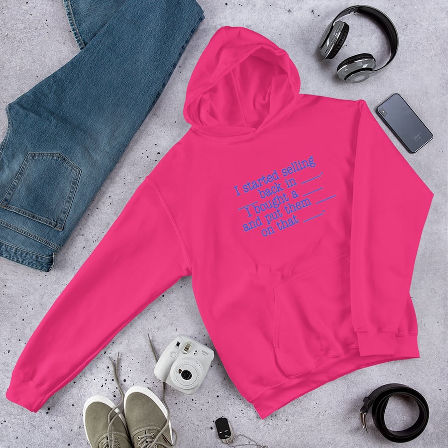 Image of TLMB script hoodie