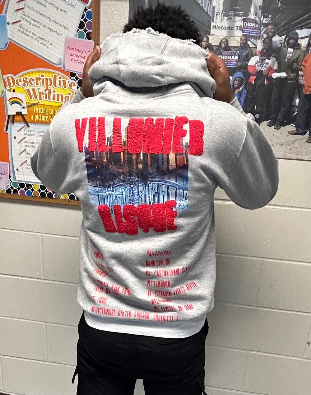Image of OUTRANCE “ GLOBAL “ HOODIE