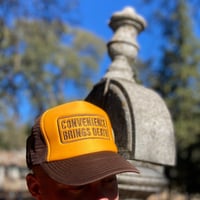 Image 4 of Convenience Brings Death Trucker Hat