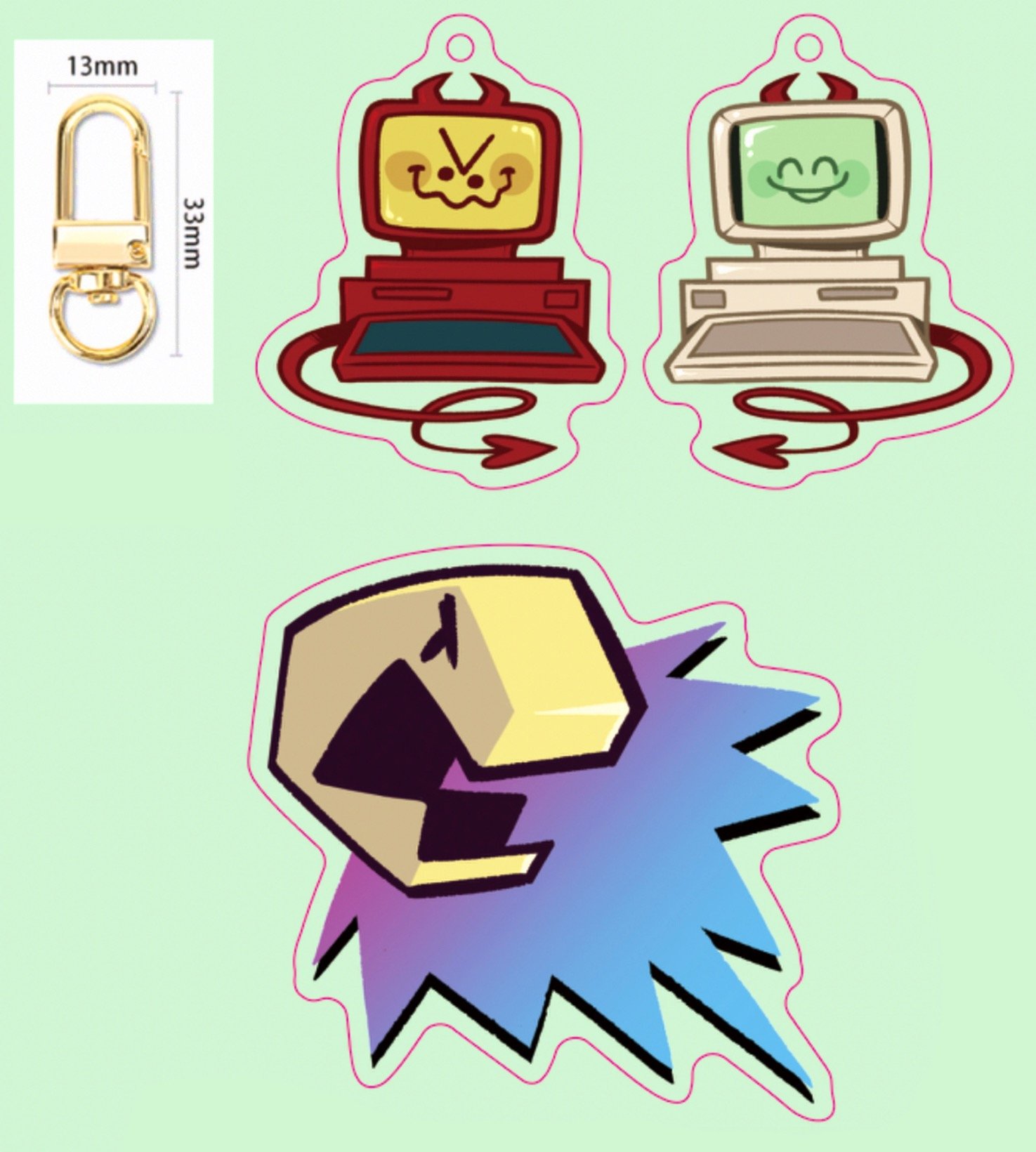 Edgar the Computer! 6” REVERSIBLE PLUSH! | Twilight Palms