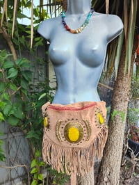 Image 1 of Dolly Bumbag suede fringe tassles Tan