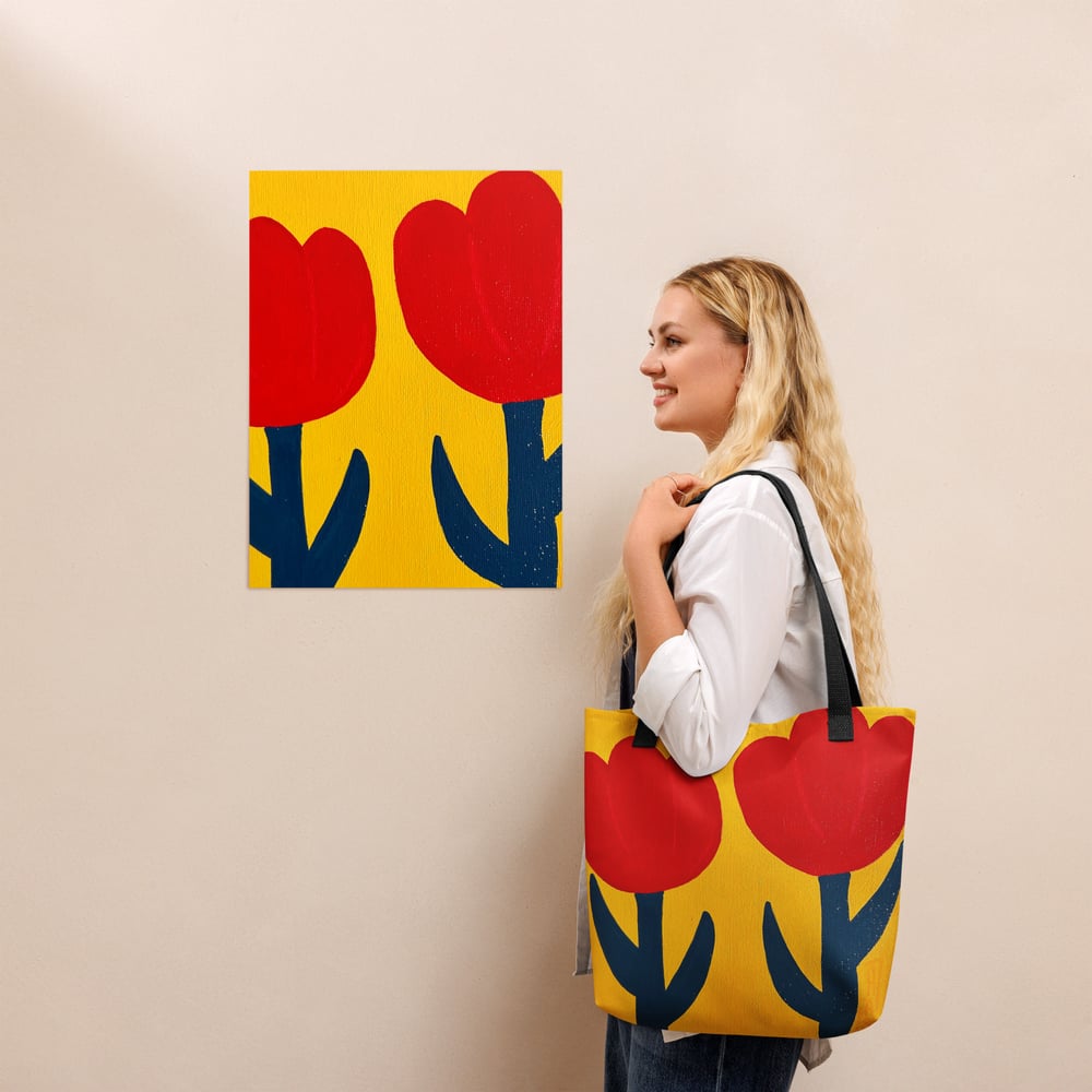 Image of Tulips Tote
