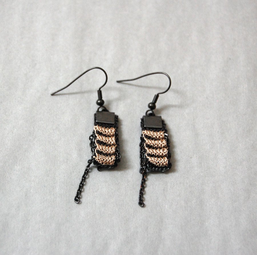 Image of One Pixel Earrings BLUSH