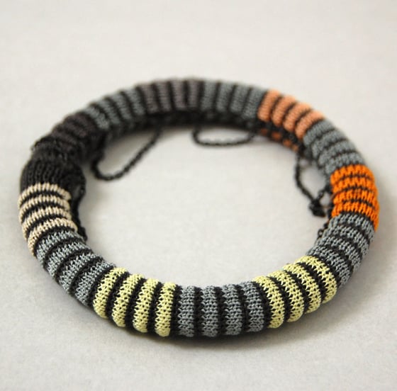 Image of Pixels Chain Bangle COLOUR 2