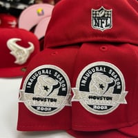 Image 3 of New Era 59Fifty Scarlet Platinum Inaugural 