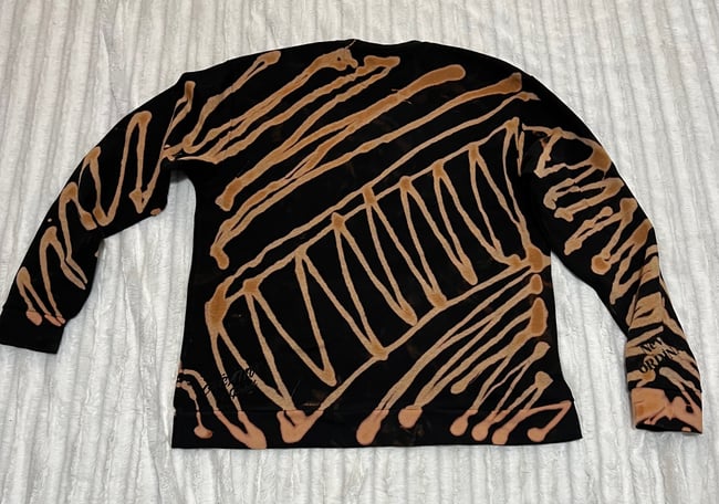 Reverse Tie Dyed Sweatshirt 