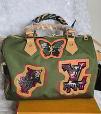 Image 5 of Orange & Camo Gorg girl speedy with matching hat