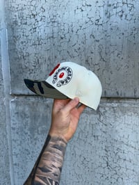 Image 3 of BDU CAMO BRIM TRI TONE BOSTON RED SOX CUSTOM FITTED CAP