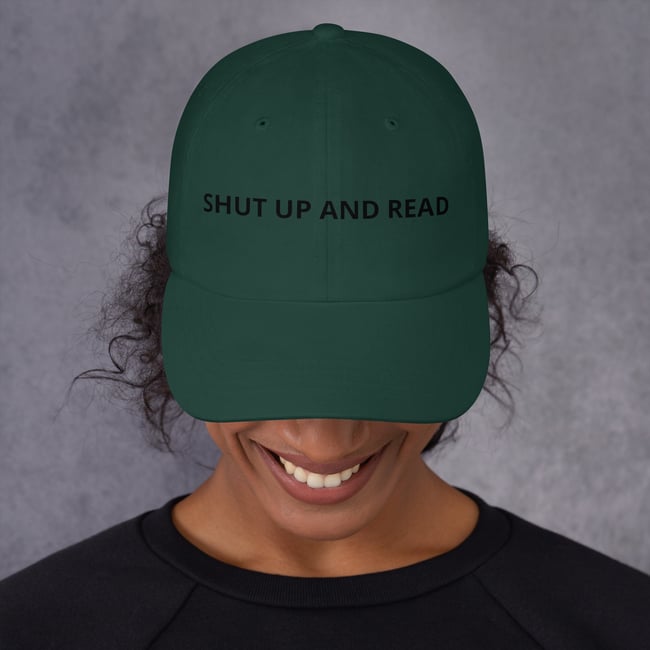 Shut Up & Read cap