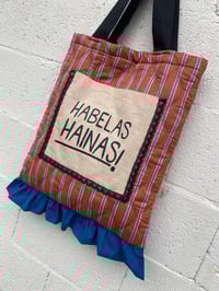 Image 4 of Bolsiña feita a man. HABELAS HAINAS. Deseño exclusivo!