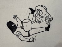 Image 2 of crushed ice tote bag 