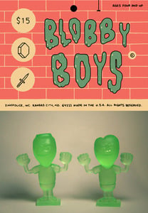 Image of The Blobby Boys toys by Alex Schubert