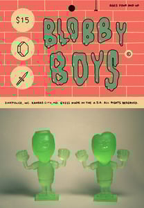 Image of The Blobby Boys toys by Alex Schubert