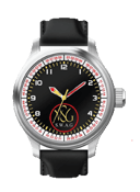 Image of Stainless Steel with Black Dial
