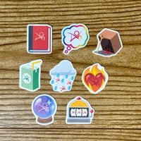 Image 2 of Fanfic Emoji Mini Stickers