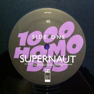 1000 HOMO DJs-Supernaut 12" Single/Original- STILL SEALED