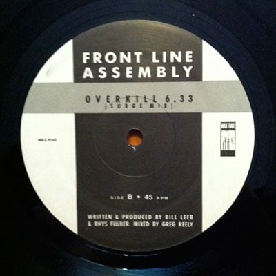 FRONT LINE ASSEMBLY-Provision 12" Vinyl/Original STILL SEALED!