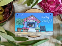 Image 1 of Greek Taverna Mini Plaque 