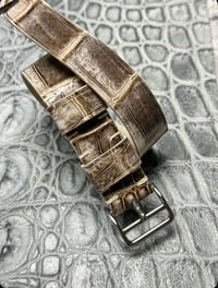 Image 1 of Himalaya Crocodile Single Piece Watch Strap