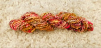 Image 1 of Hand Spun Woollen Art Yarn - Sunset