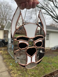 Image 1 of Pup Hood Stained Glass