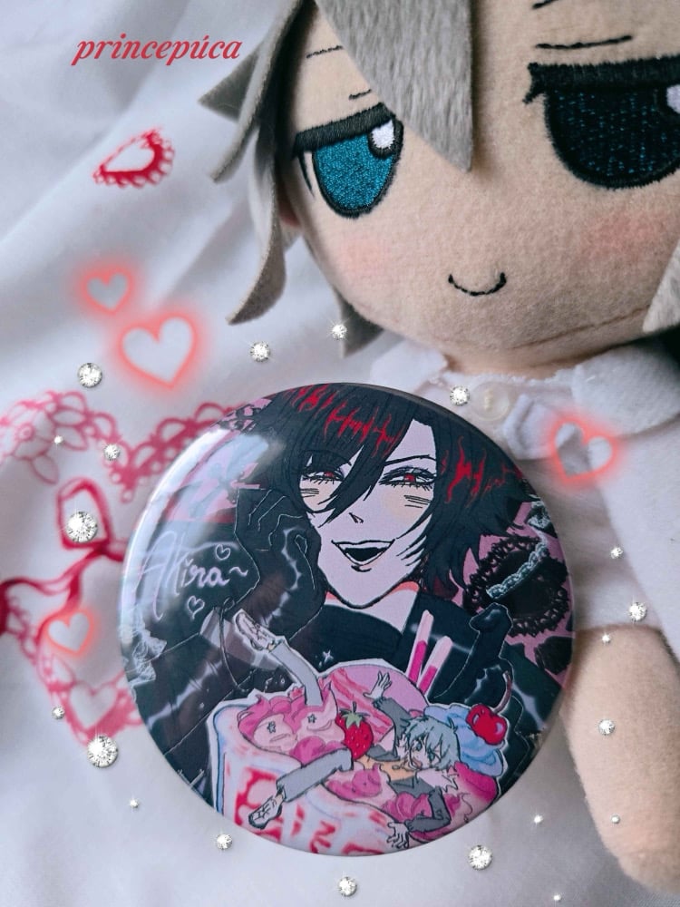 Image of Shiki x Akira Togainu No Chi Large Badge