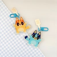 Puppy Sisters Keychain