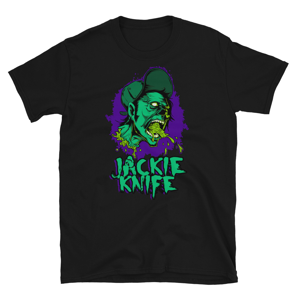 Image of Jackie Knife "Zombie" T-Shirt (Black)
