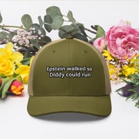 Image 3 of Epstein vs Diddy Trucker Cap