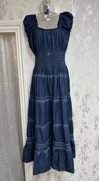 Image 1 of Dani -  Bardot Denim Maxi Dress