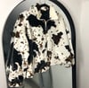 Cow Faux Fur Jacket 