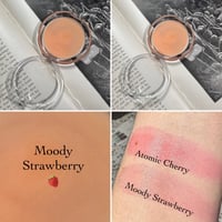 Image 1 of Moody Strawberry- pH Adjusting Balm - Lips and Cheek