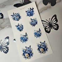 Image 3 of Blue Butterfly Savings Challenge A6
