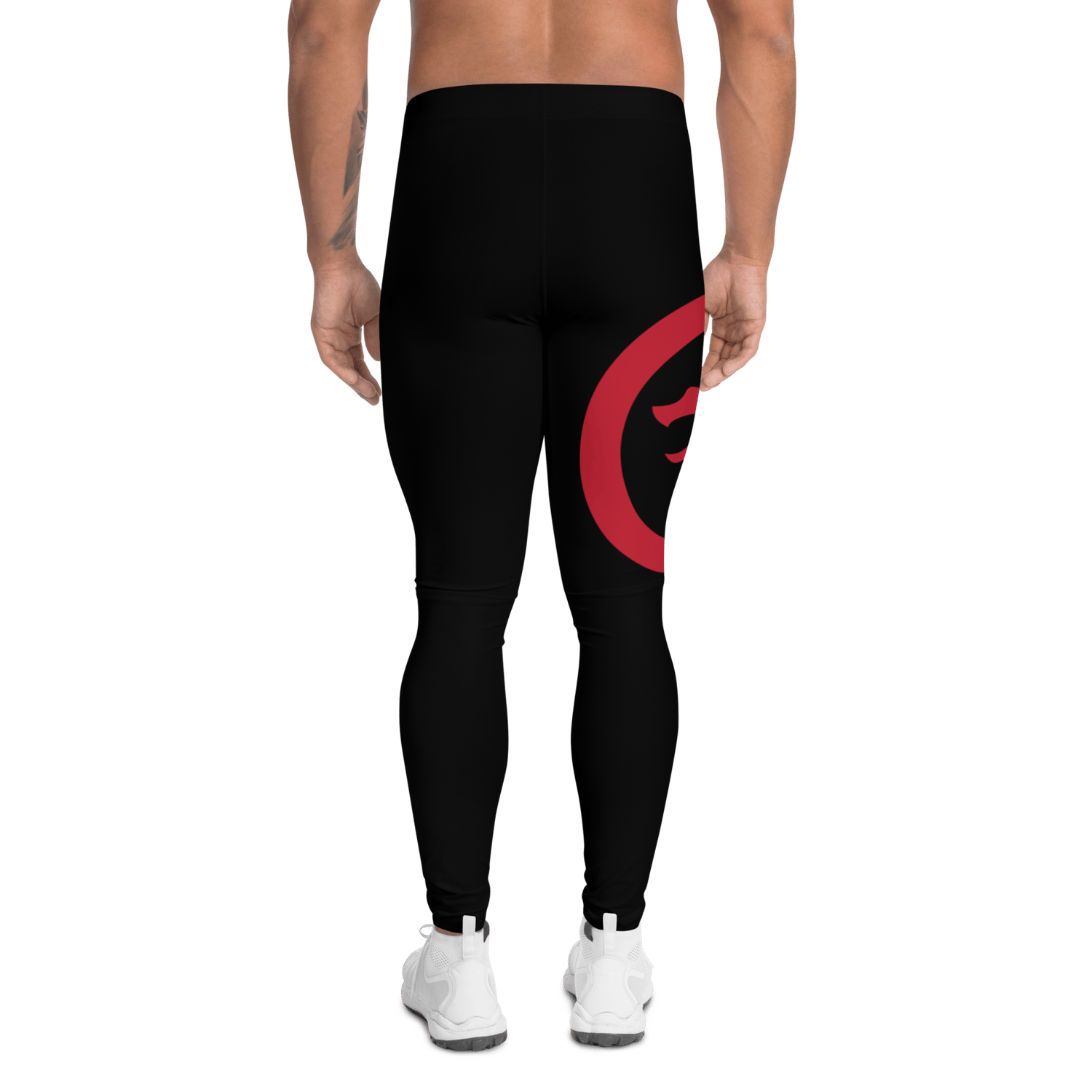 Image of Men's Tribal Dragon  surf Leggings