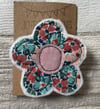 Small flower brooches