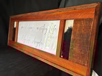 Image 2 of Small Cow Hide Sign 