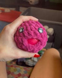 Image 3 of Large Crochet Squish Ball