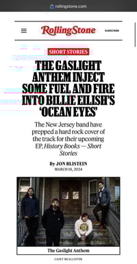 Image 2 of The Gaslight Anthem - History Books Shoot Featured In Rolling Stone