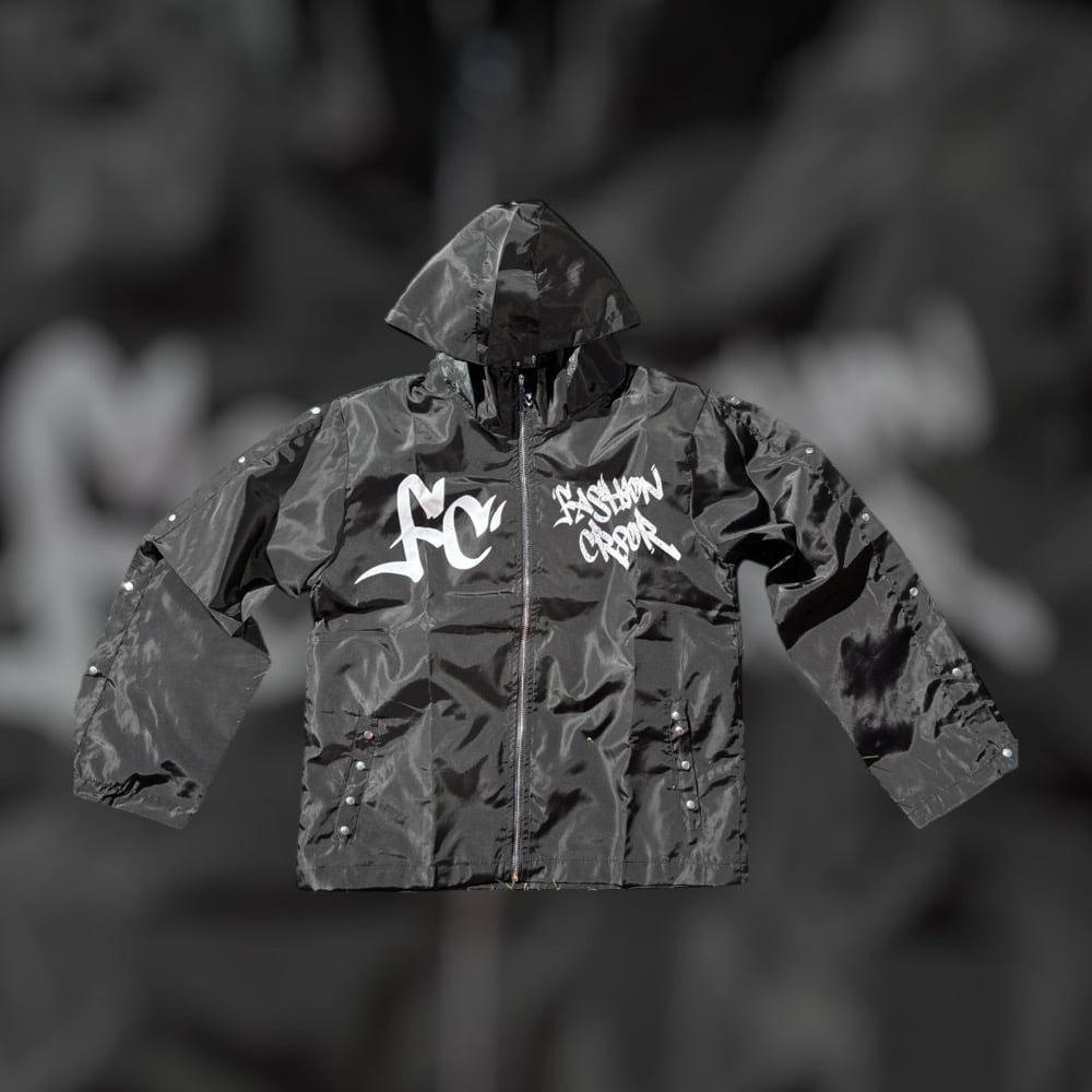 Image of FC Windbreaker Set (Black)