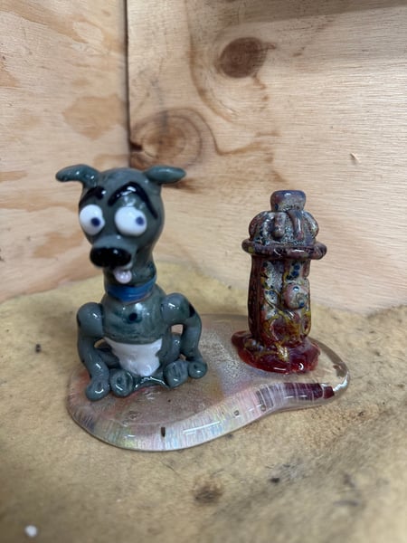 Image of Blue the Staffy