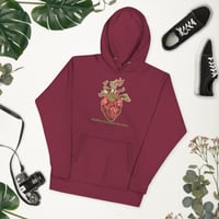 Image 3 of Bleeding Heart Unisex Hoodie- Lux Version