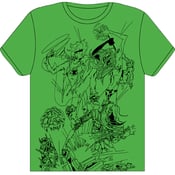 Image of Comic Book T-Shirt (Green)