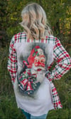 Silk Back Santa Flannel